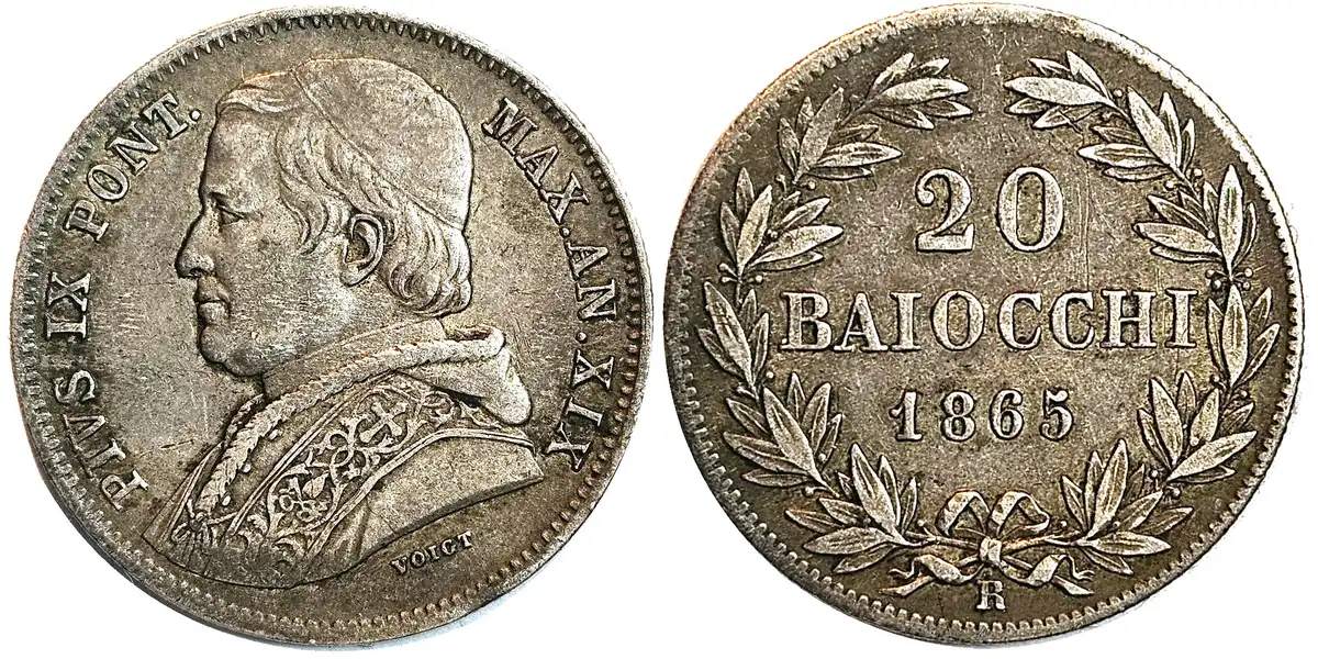 Post-Your-Papal-States-Coins---Reverse-Chronological-Schedule-By-Ruler