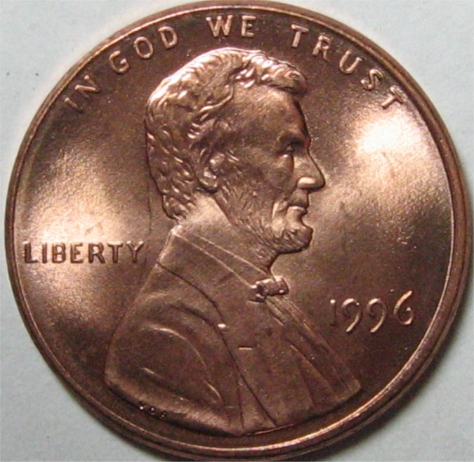 1996-Lincoln-Penny-Grade