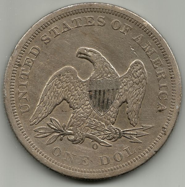 1860-O-Seated-Dollar