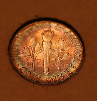 Toned-Roosevelt-Dime-Set