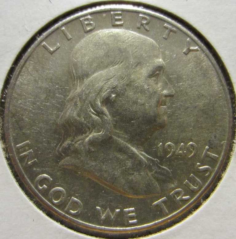 Uncirculated-1949-S-Franklin-Half