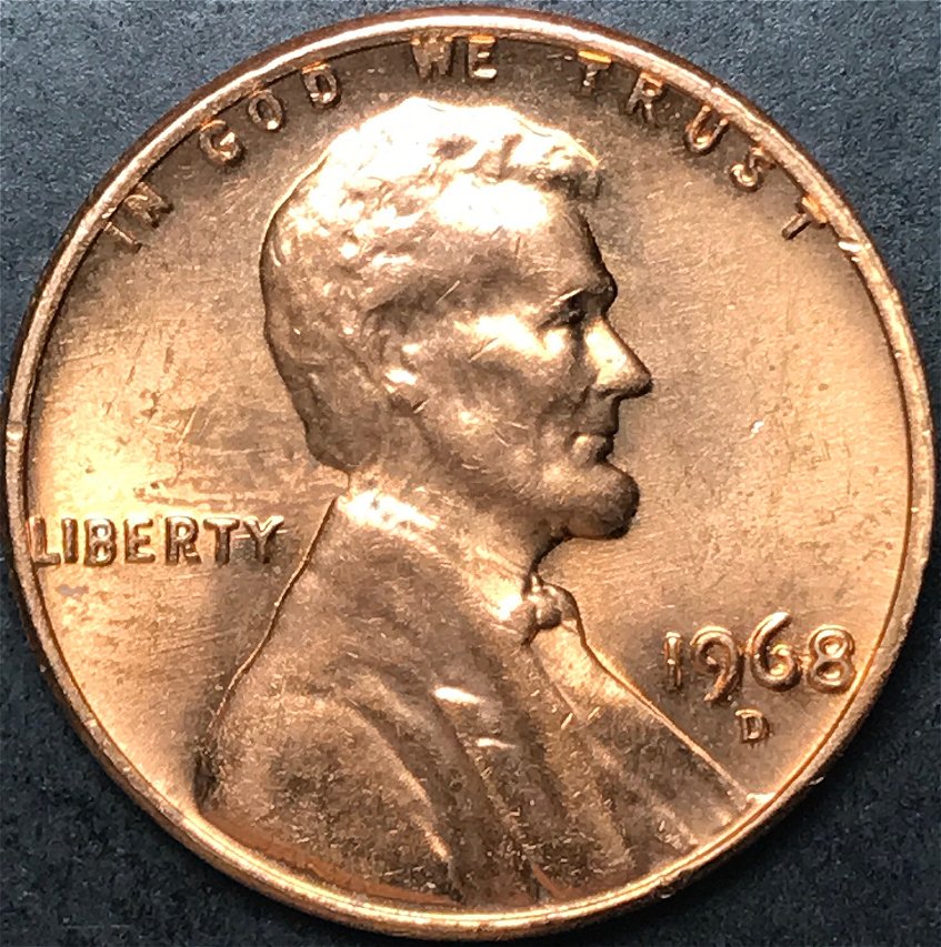 1968-D-Lincoln-Cent-For-Grading