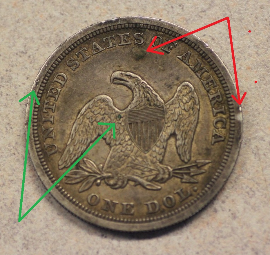 1846-Seated-Dollar-For-Grading.-My-Impulse-Buy-: