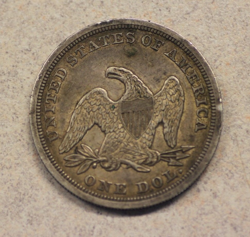 1846-Seated-Dollar-For-Grading.-My-Impulse-Buy-: