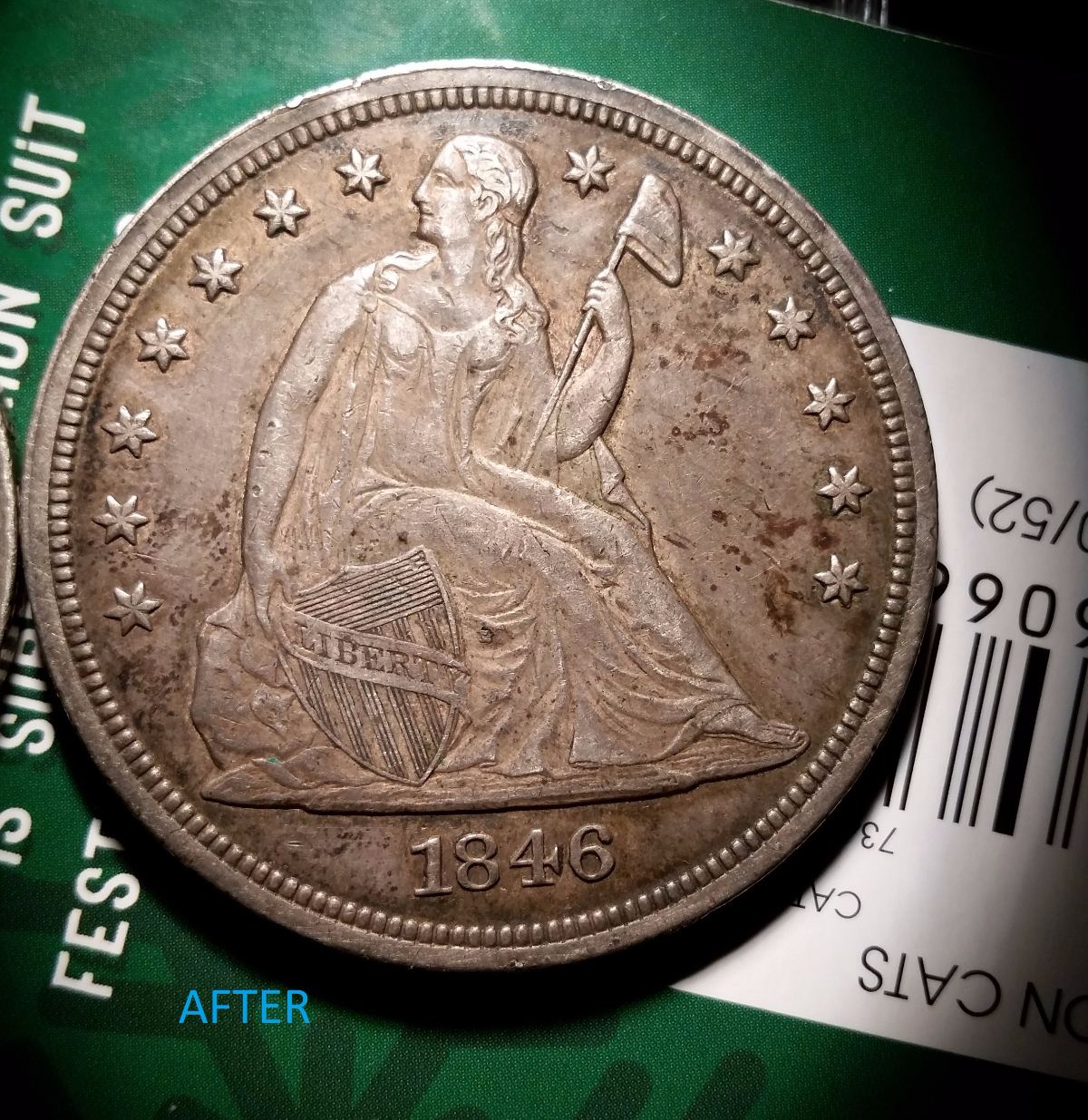 1846-Seated-Dollar-For-Grading.-My-Impulse-Buy-: