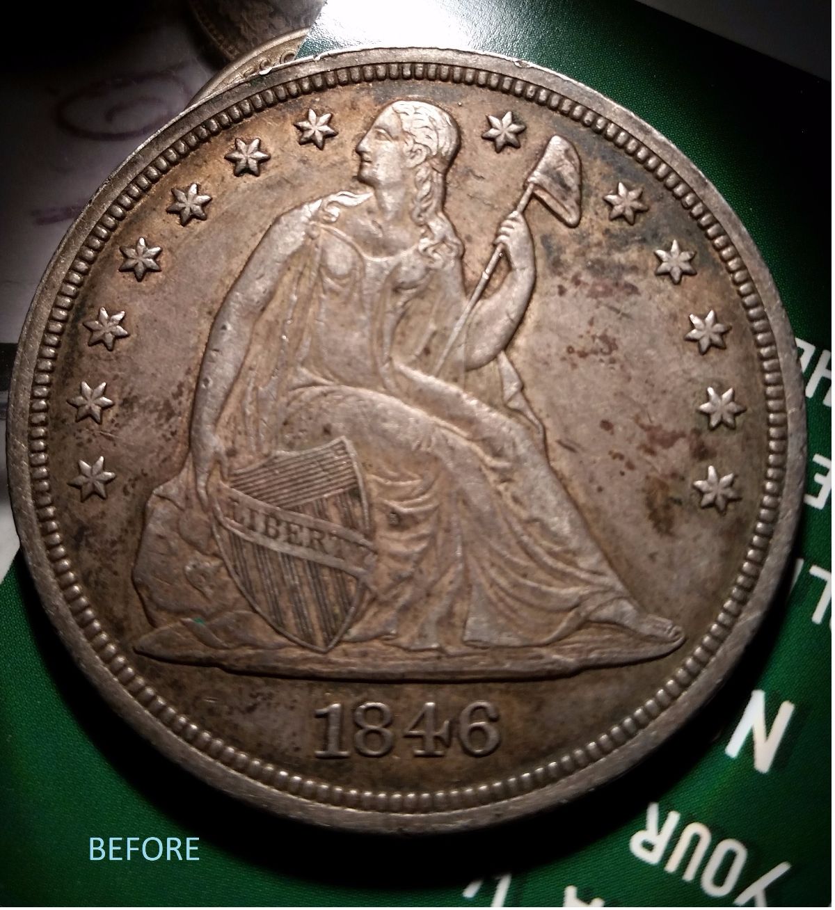 1846-Seated-Dollar-For-Grading.-My-Impulse-Buy-: