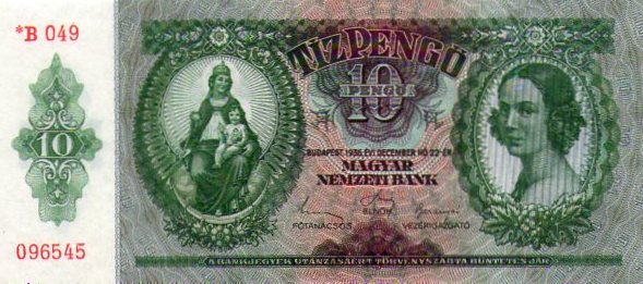 Hungarian-Note-With-Nazi-Overprint-Or-Hand-Stamp-Please-Help