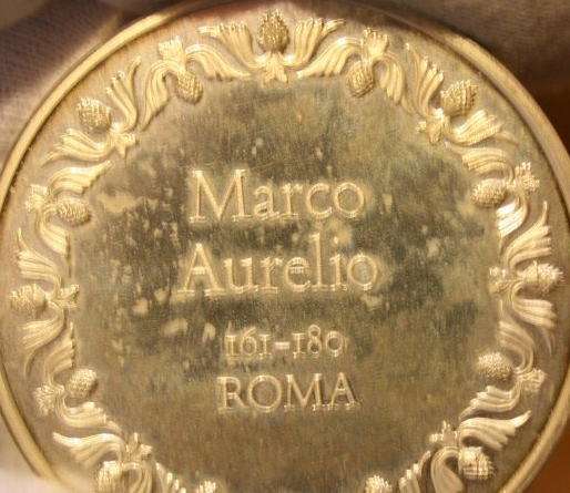 Marco-Aurelio-925/1000-Roma-Silver-Round-Commemorative-Coin-Medal