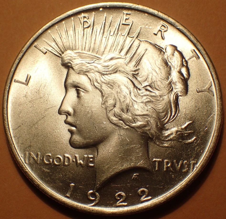 1922-Peace-Dollar