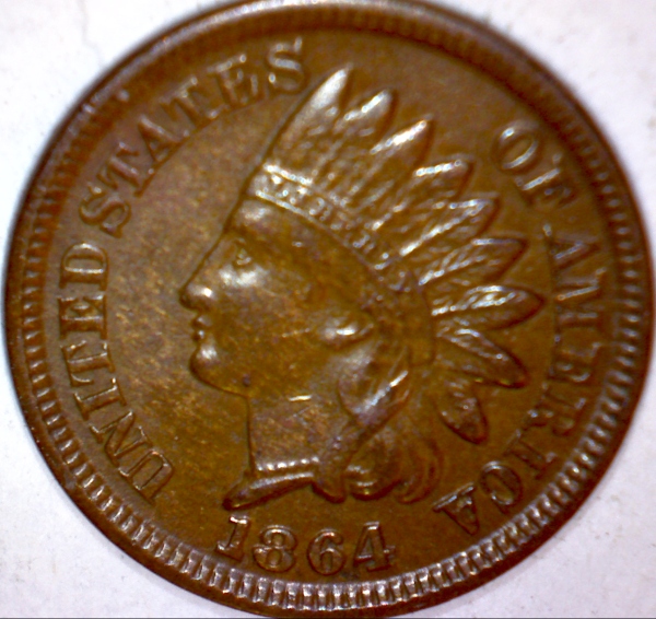 1864-Bronze-Indian-Cent