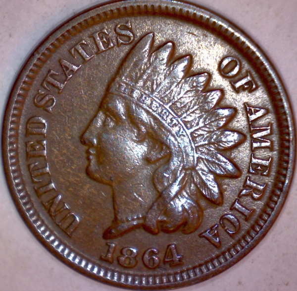 1864-Bronze-Indian-Cent