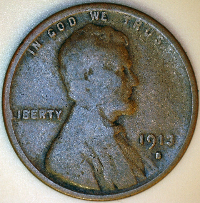 1913-S-Lincoln-Cent-Weak-3-Variety-Or-Worn--Out?
