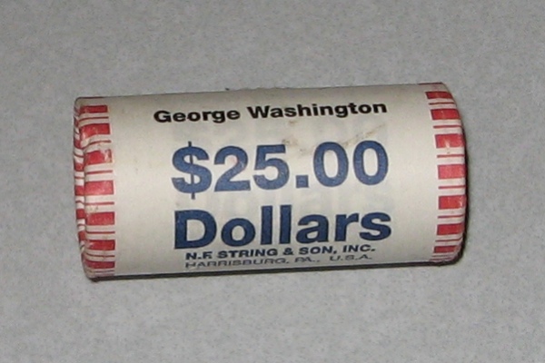 Sealed-Roll-Of-Washington-Dollars