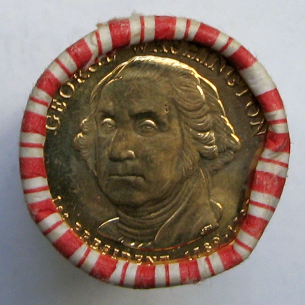 Sealed-Roll-Of-Washington-Dollars