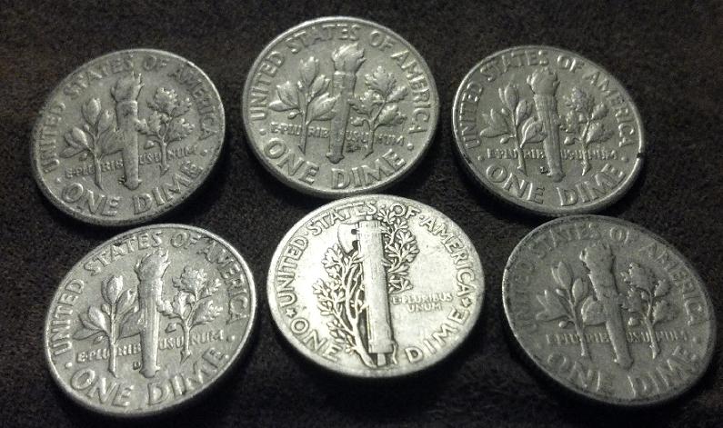 Dime-Roll-Searching