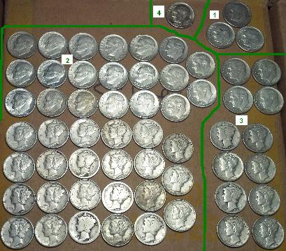 Dime-Roll-Searching