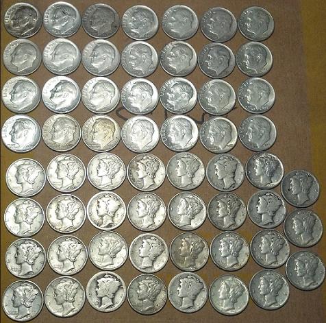 Dime-Roll-Searching