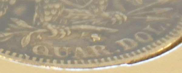 Interesting-1877-S-Seated-Liberty-Quarter