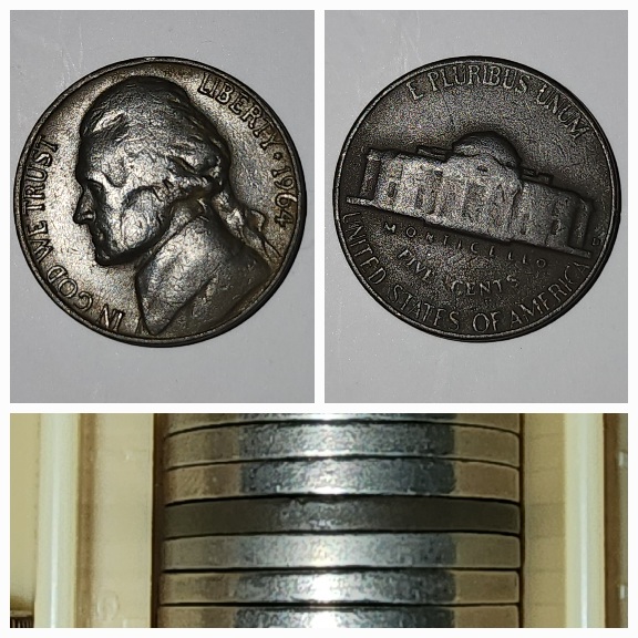 1964-Nickel--Dark--Color