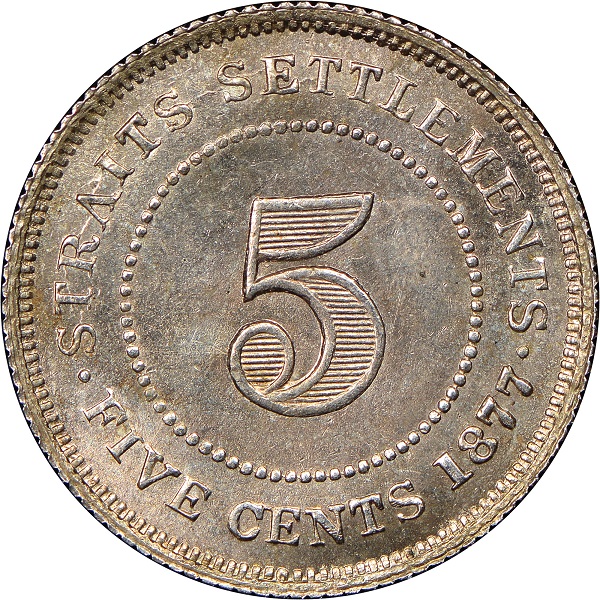 Straits-Settlements-5-Cents-1877