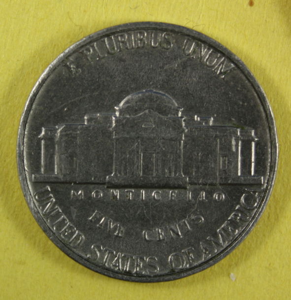 Jefferson-Nickle...-Reverse-On-Both-Sides