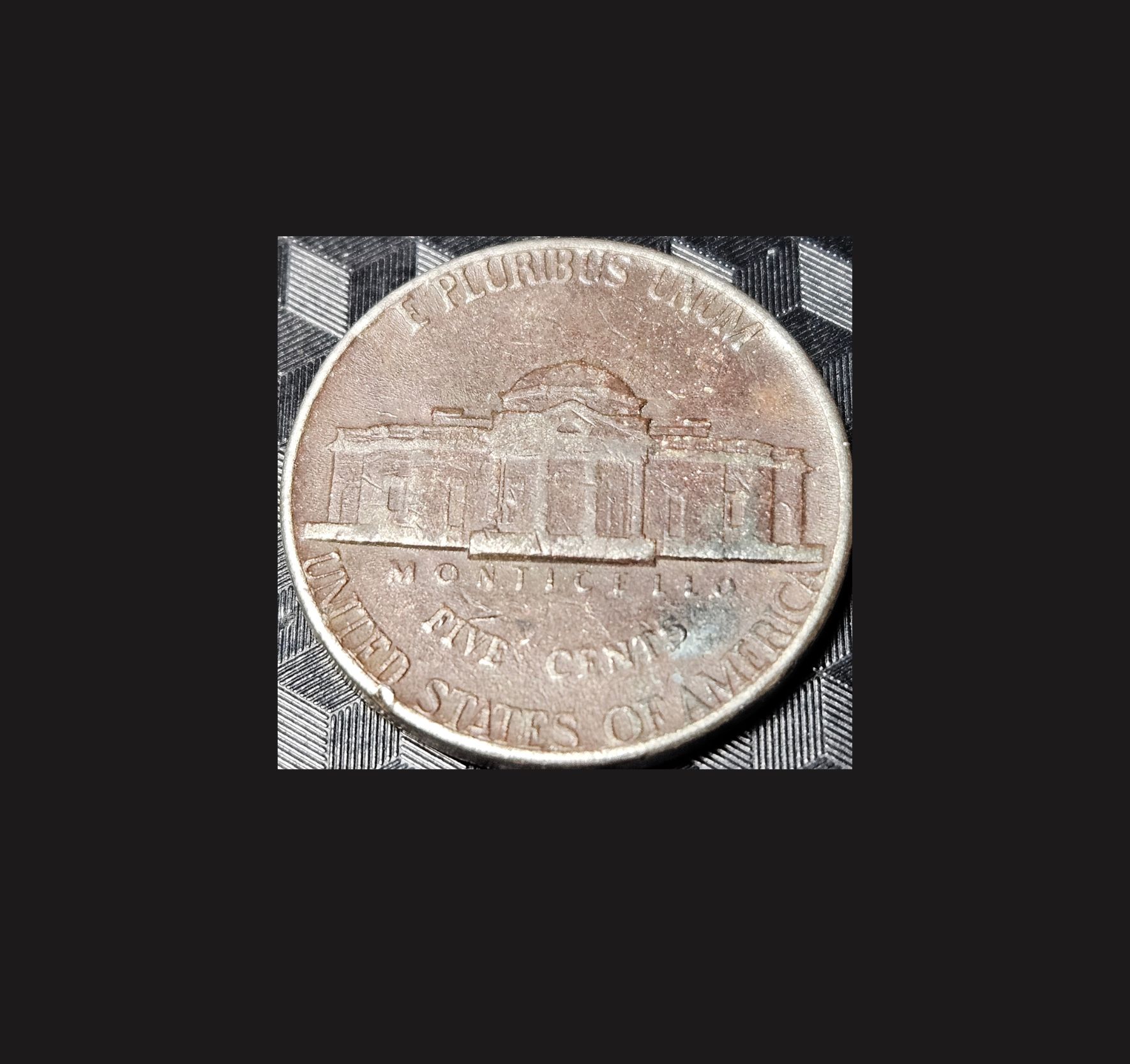 Various-Dated-Nickels-Showing-Copper