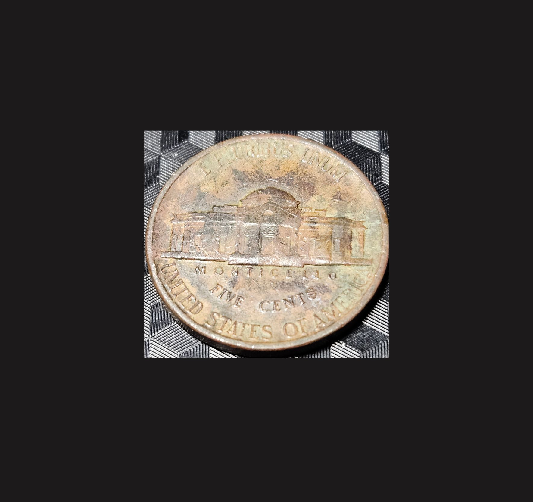 Various-Dated-Nickels-Showing-Copper