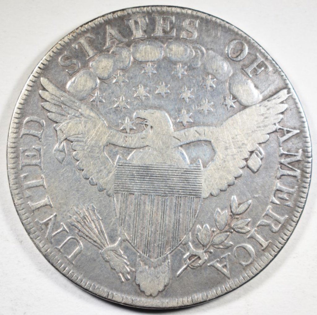 1800-Draped-Bust-Dollar---Grade-And-Value