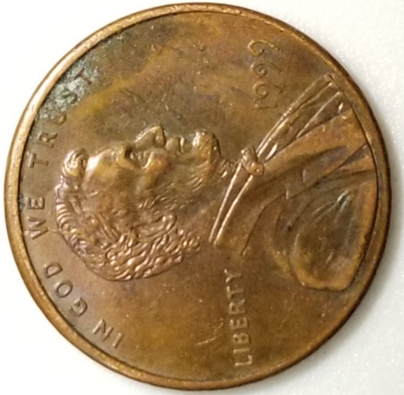 1999-Lincoln-Cent-Cud/Die-Break?