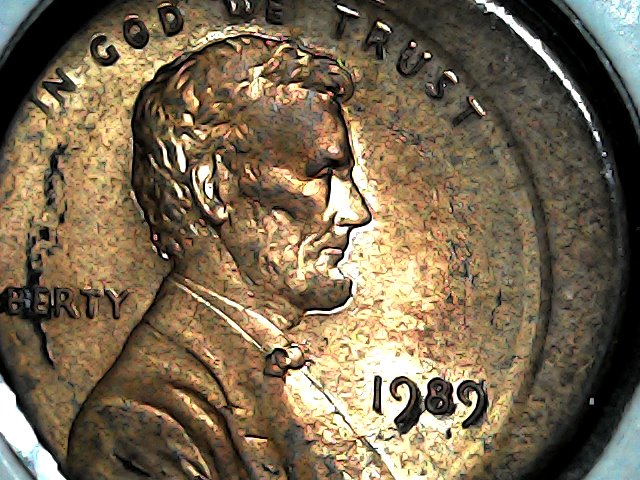1989-Off-Centered-Lincoln-Penny....value-Please