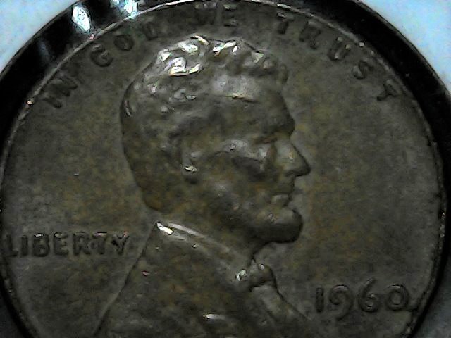 1960-Lincoln-Penny-Cud,-Gauge-Or-Lamination-Error