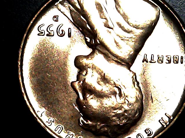 1955-D-Lincoln-Penny-Die-Chip-On-5