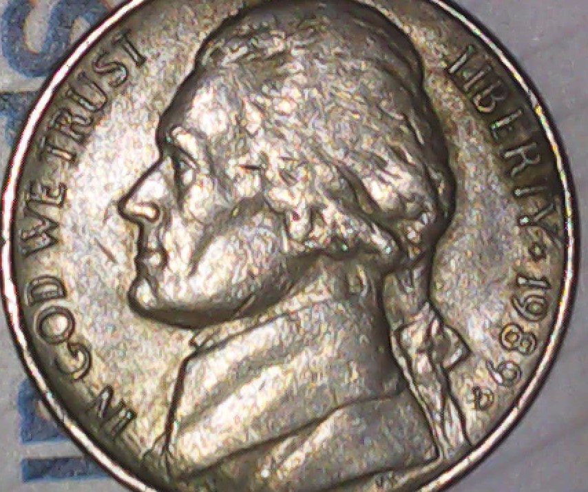 1989-D-Jefferson-Nickel-With-Lot-Of-Die-Clashes?