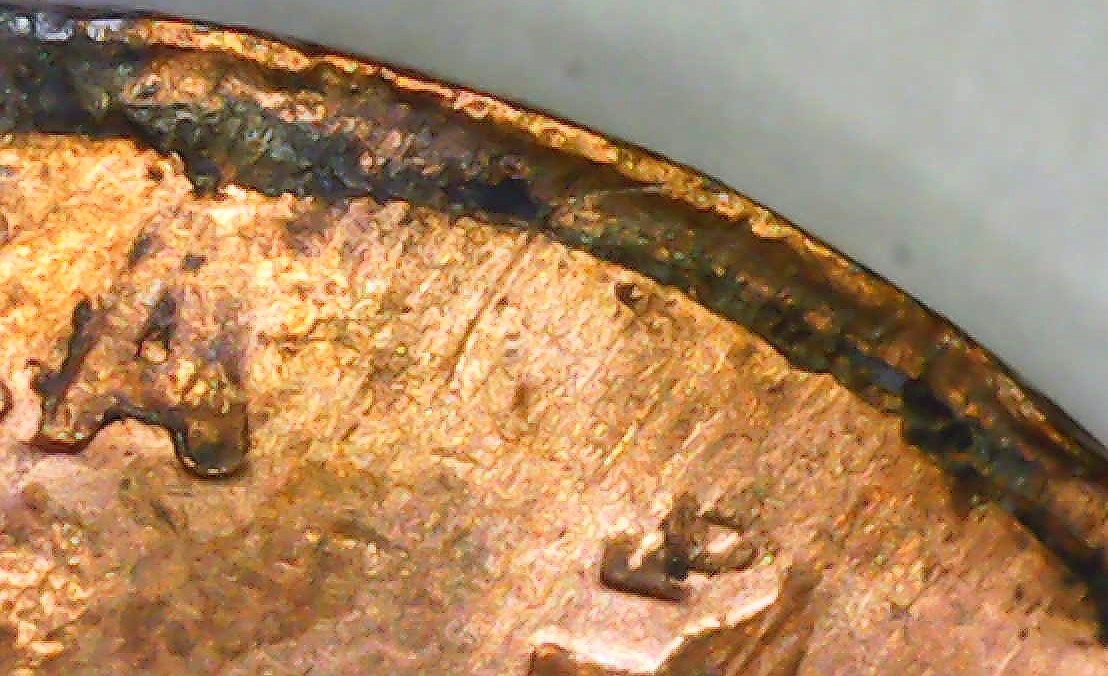 2007-Lincoln-LMC-Penny-Cent-Error-Or-Damadged