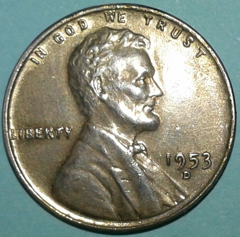 1953-Silver-Penny-Sticks-To-A-Magnet