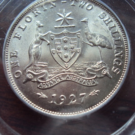 1954-Royal-Visit-Florin-Die-Crack.