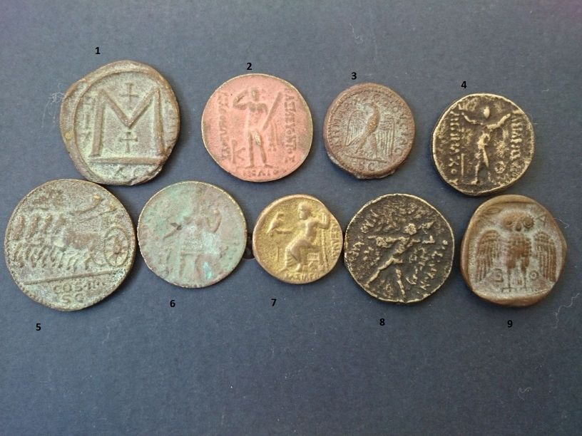 Ancient-Roman-And-Parthian-Coins