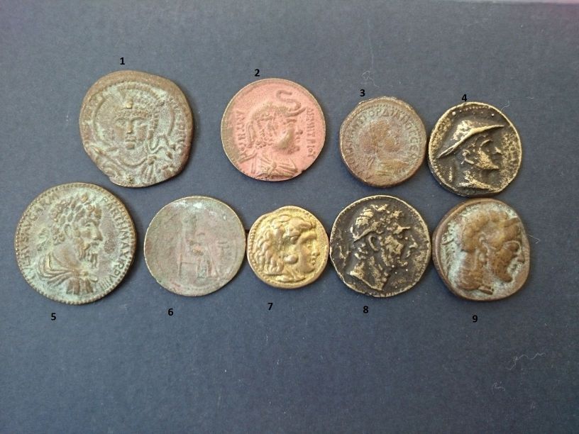 Ancient-Roman-And-Parthian-Coins
