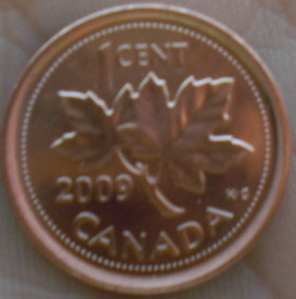 1-Cent-2009-Non-Magnetic,-And-Off-Center?
