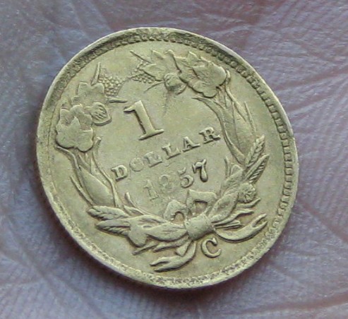1857-C-Gold-Dollar
