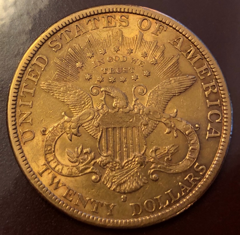 1888-S-$20-Double-Eagle-Liberty-I-Think?---Grade?