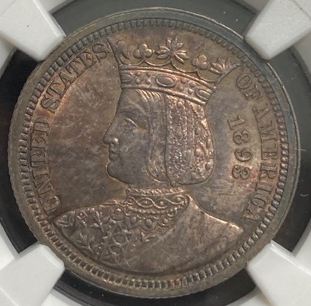1893-Isabella-Quarter--Thoughts-And-Grade