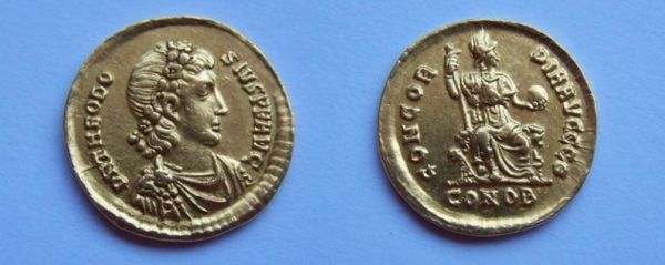 Gold-Roman--Coin