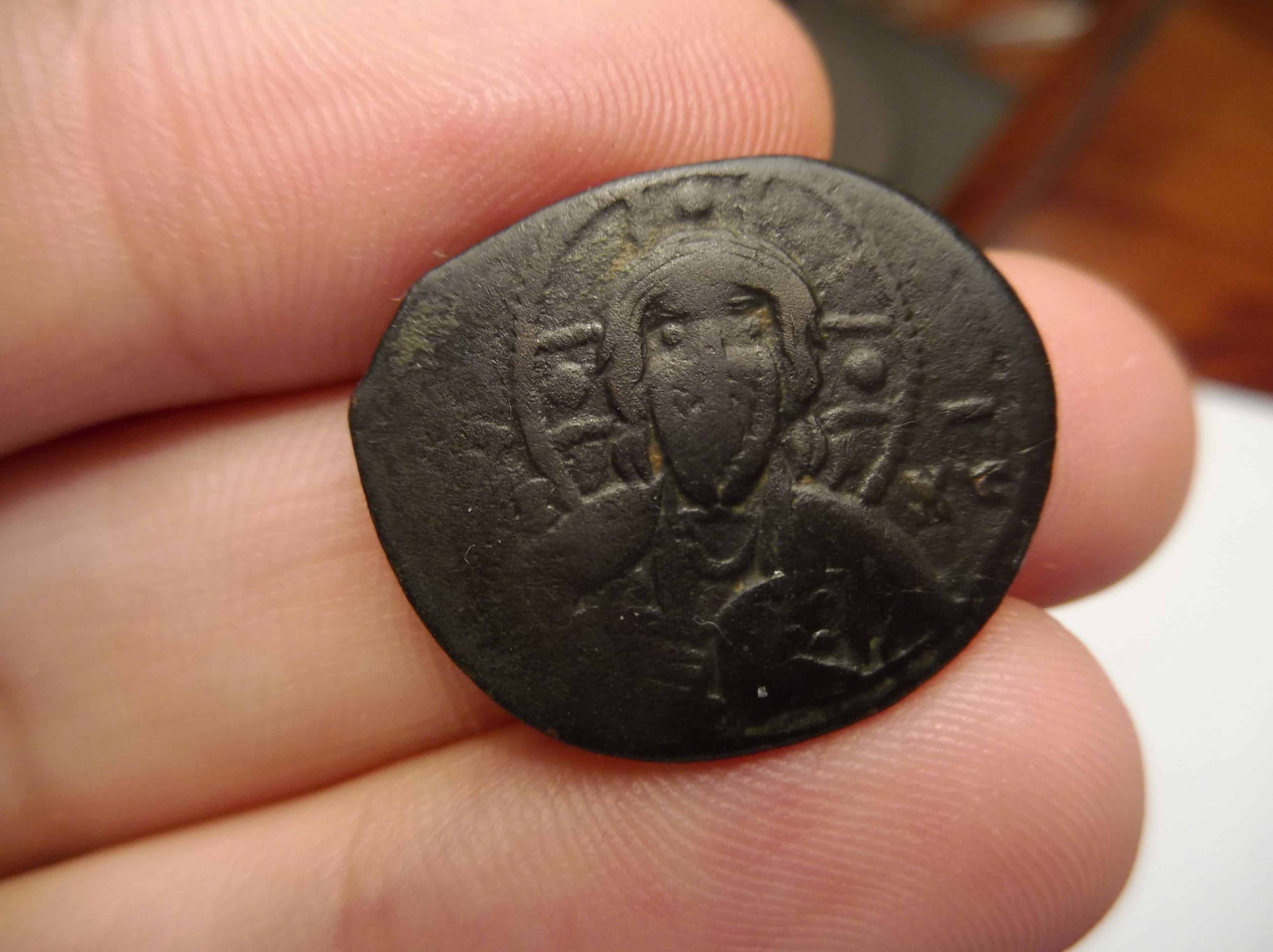Trying-To-Determine-If-Middle-Byzantine-Coin-Is-Real-Or-Fake