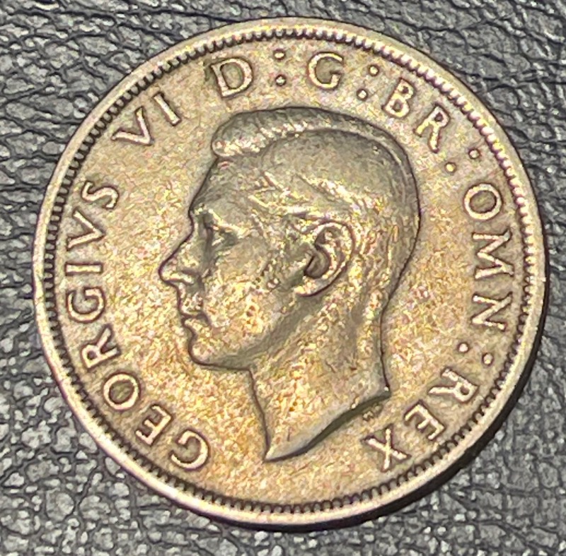 1950-And-1954-UK-Half-Crown-Need-Grading-Please