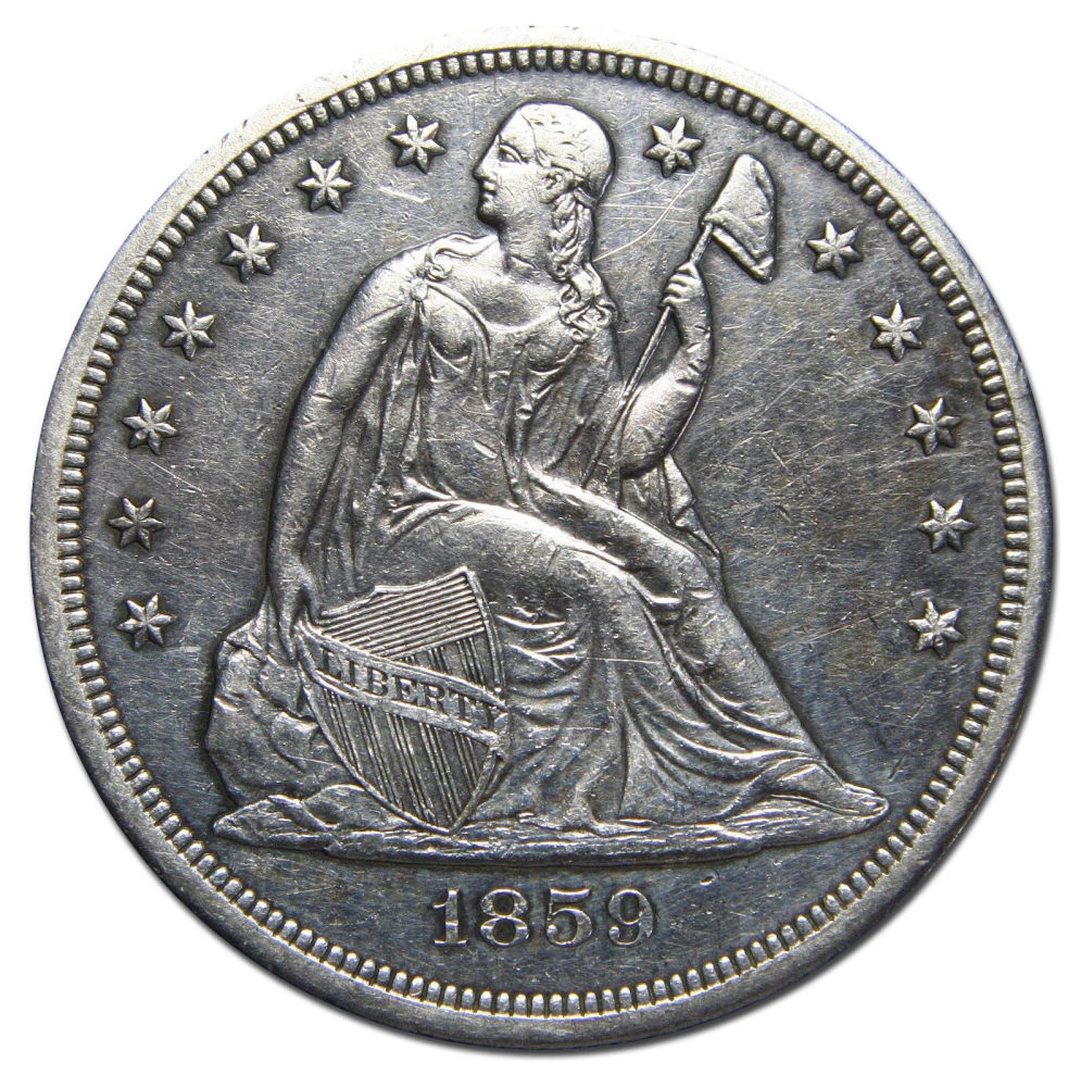 Seated-Liberty-Dollar:-Is-It-EF-Or-More-Of-A-VF?