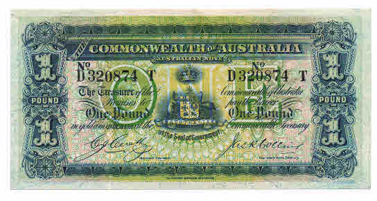 Pre-Fed-1-Pound-Australian-Note!