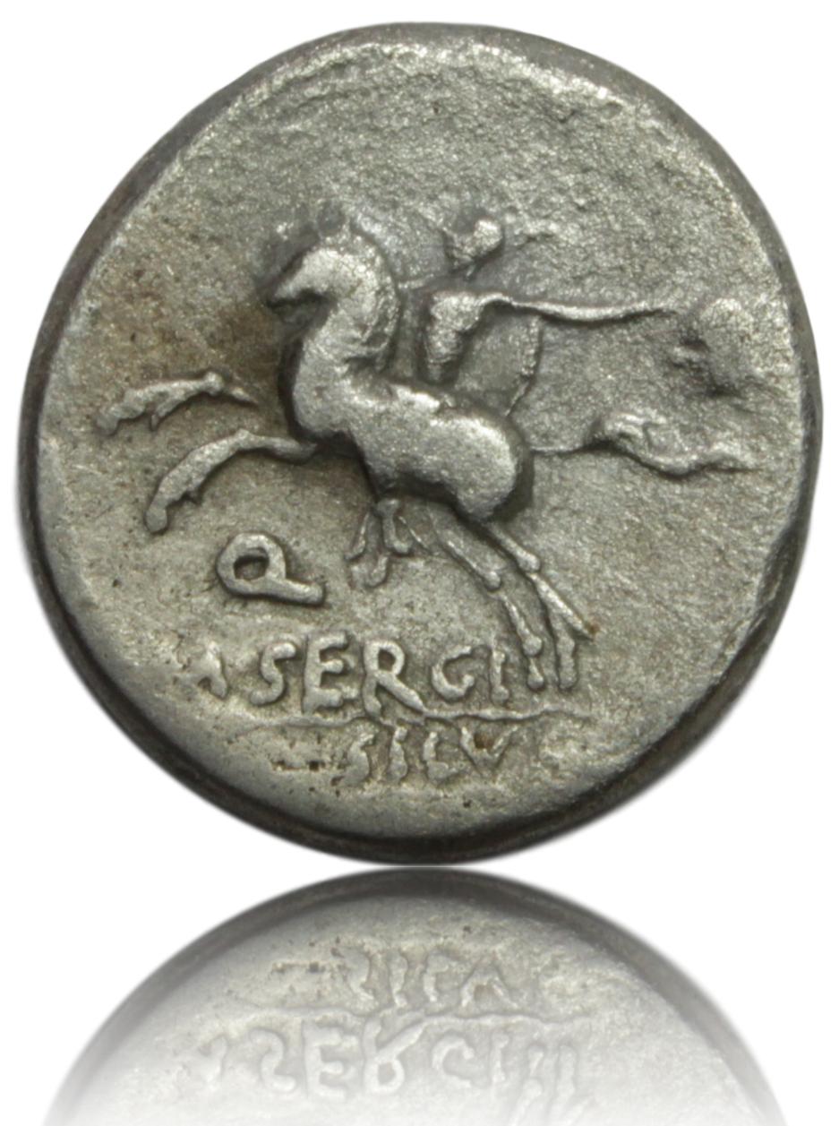 Roman-Republic-Denarius-Sergius-Silus