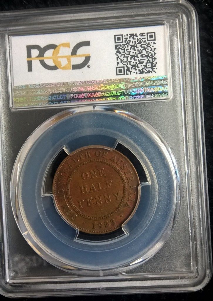 1923-Half-Penny-NGC/-PCGS