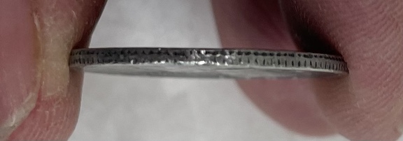 1965-US-Quarter-Weighs-3.8-Gms/No-Copper-On-Edge